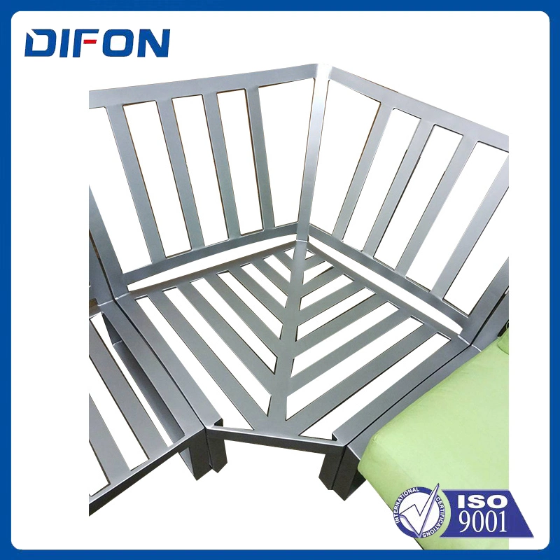 Newest Waterproof Plastic Rattan Rocking Garden Chair Set Metal Chair