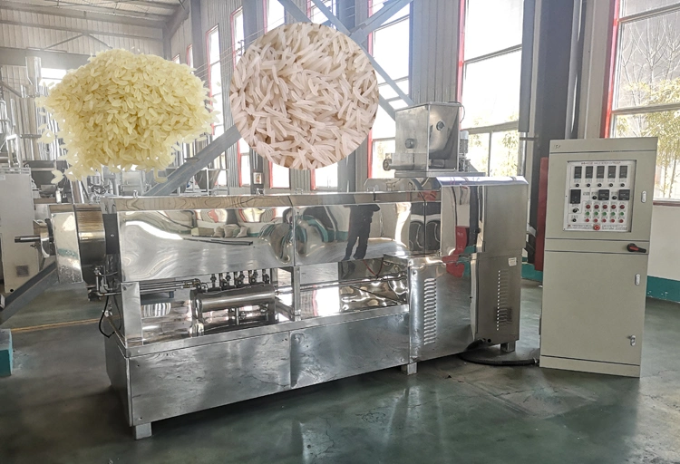 China Man Made Artificial Rice Nutritional Rice Fortified Rice Extruder Machine