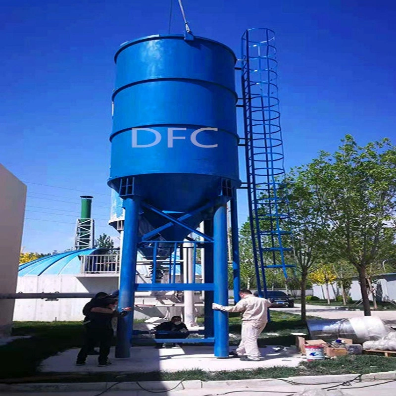 Aço ASME Lime Silo de Armazenagem de Cimento Certificado Wras o tanque de água com a bexiga