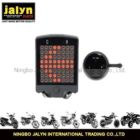 Jalyn Black Waterproof ABS 64 Super Bright Bicycle LED Tail Light