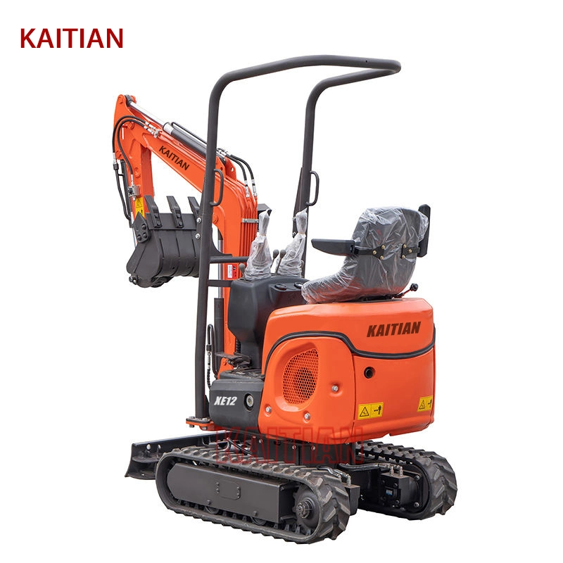 Kaitian 1,1 Ton pequeña Excavadora Nueva en Construcción pequeña para Venta XE12