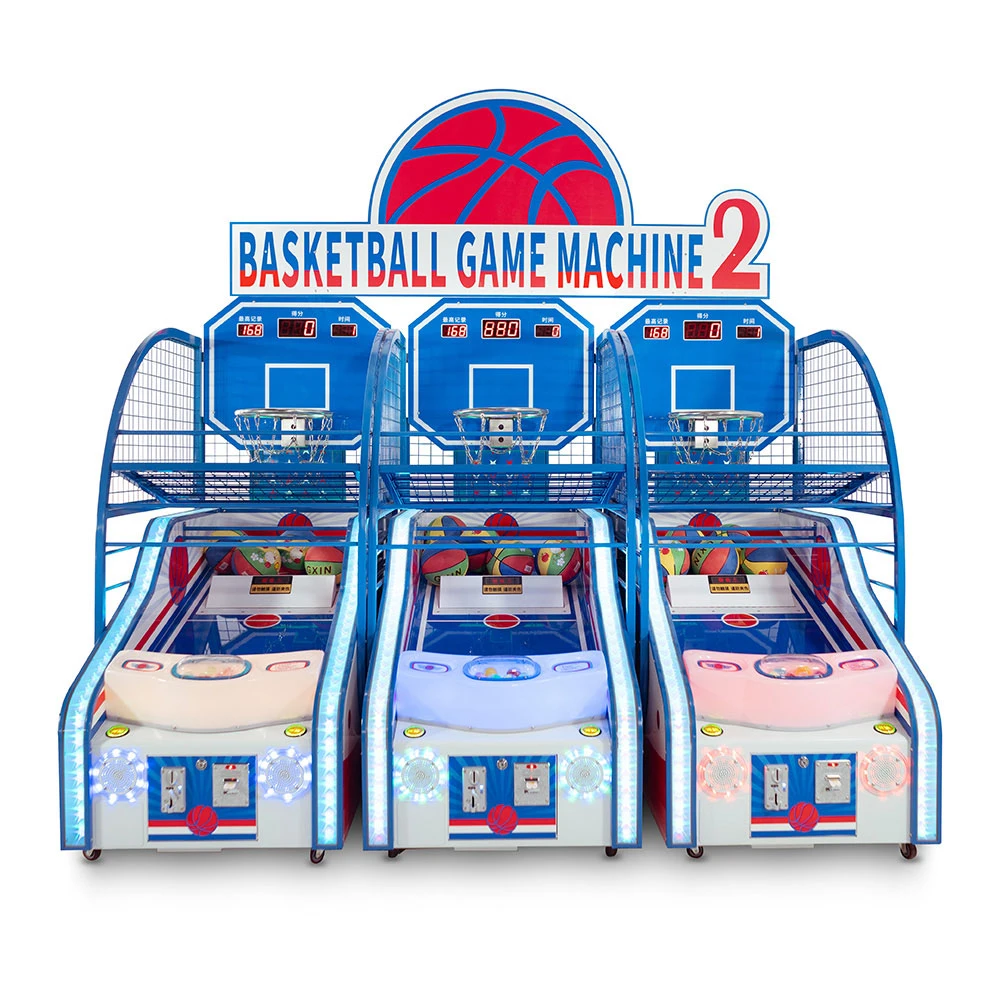 Equipo de entretenimiento operado con monedas Arcade Sport Ticket Redemption Baloncesto Hoop Máquina de juegos