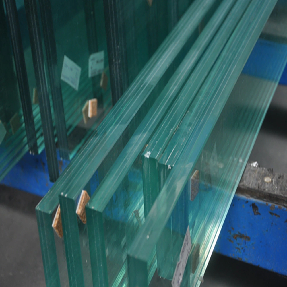 Anti-Skidding Frosted Laminated Glass Panel Stairs Treads