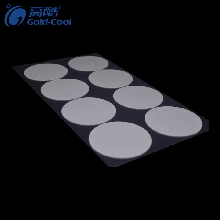 Thermal Conductive Silicon Rubber Chip Damping IC Chip Silicon Rubber Chip Electronic and Electrical Heat Sink