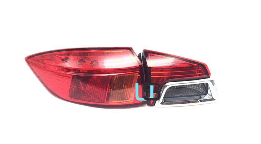 LED Flat Taillight Assembly Turn Signal Brake Reverse Fog Lamp Back Inner Rear Light for FAW Bestun X80 2013-2016