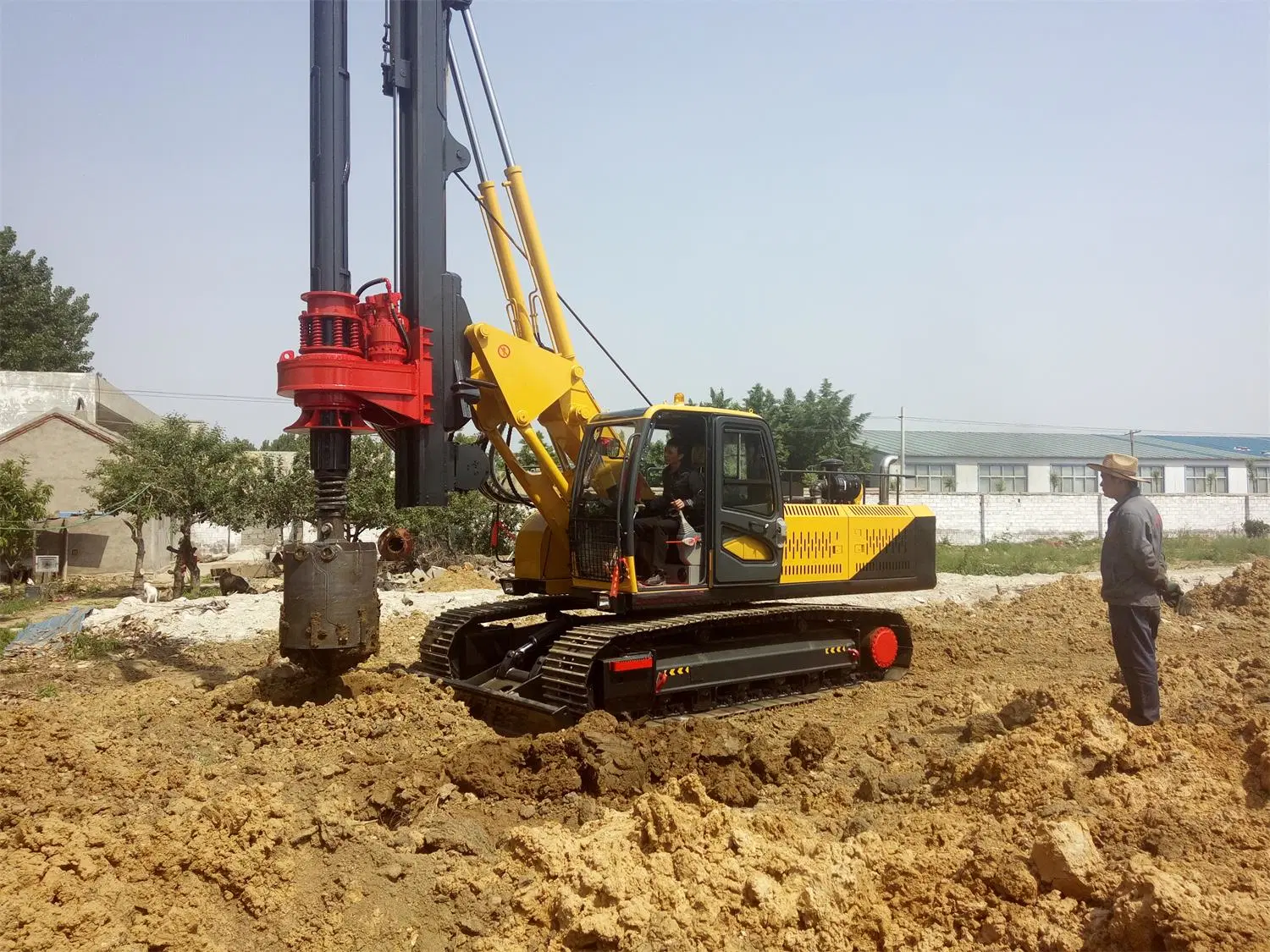 Original Factory Crawler Type Hydraulic Construction Foundation Engineering Rotary Piling Rig Machine