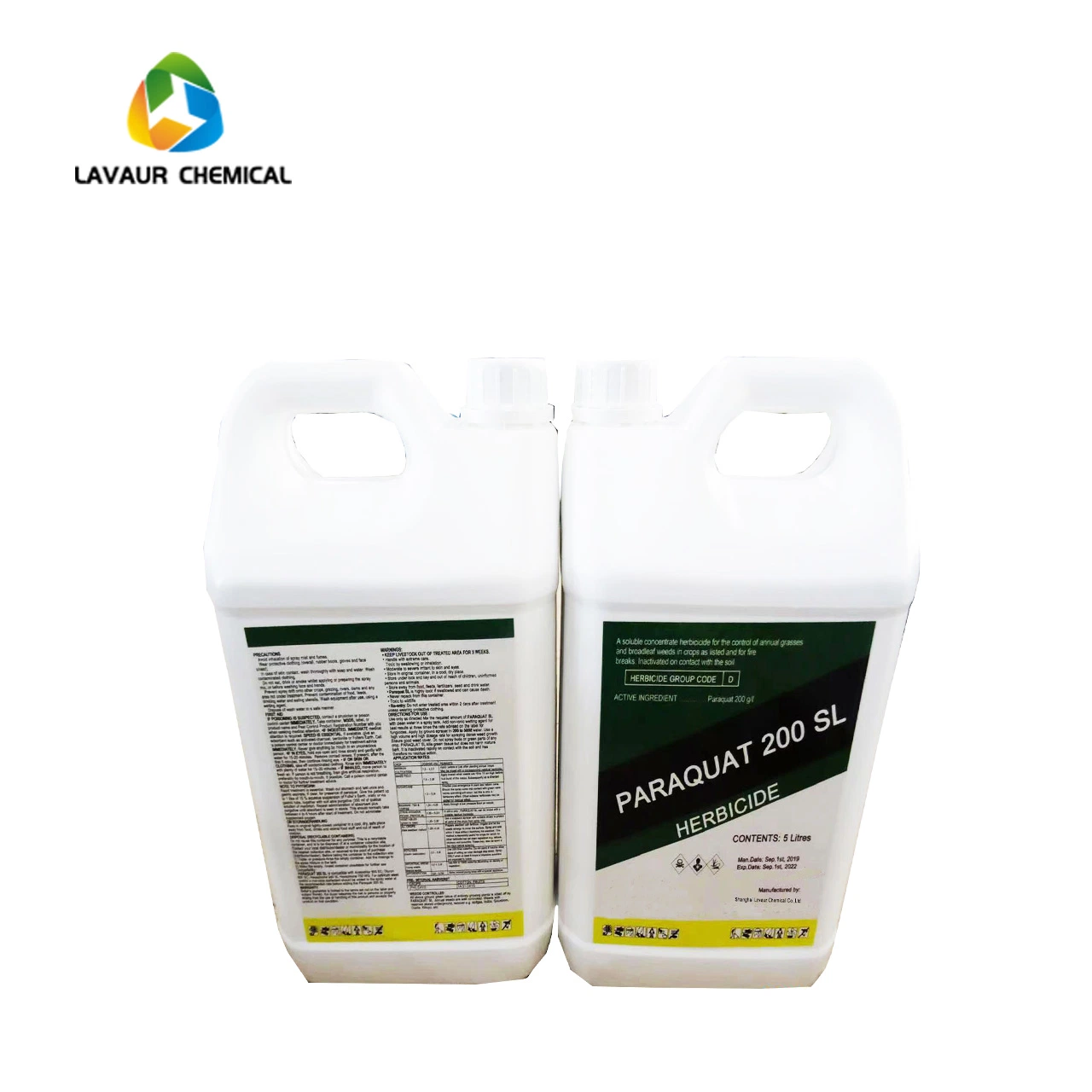 Non-Selective Herbicide Paraquat 20%SL, Paraquat 200g/Lsl