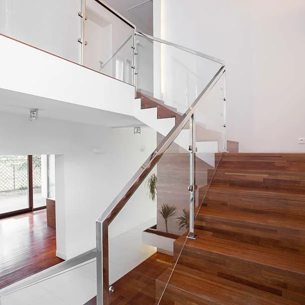 dB Railing Supplier Durable Stainless Steel Post Glass Railing 12mm Tempered Glass