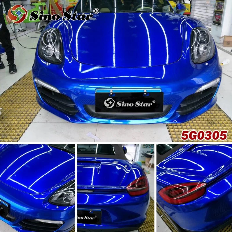 S5g03 Series Pearl Metal Film Auto Accessories Car Sticker Wrap (تغليف ملصق السيارة) لفائف فينيل من ألياف الكربون