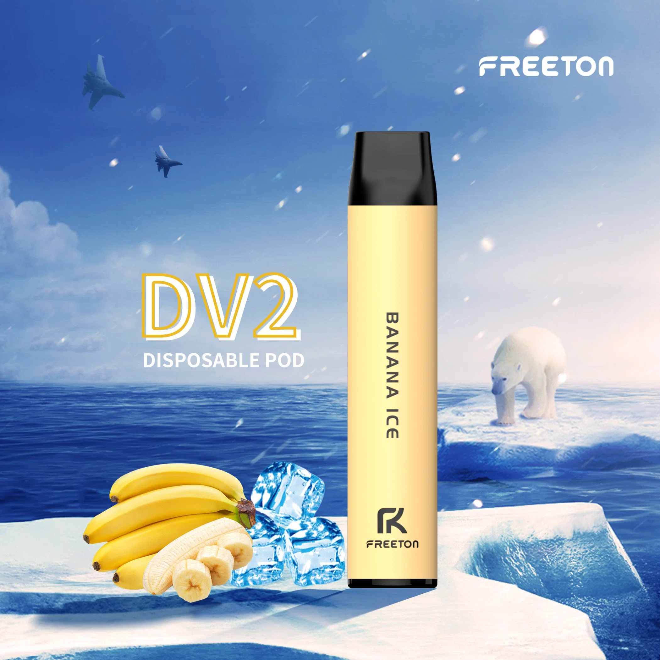 Custom Freeton 2021 Muestra gratuita del vaporizador vaporizador desechable Cigarrillo Electrónico Desechable Mayorista/Proveedor Vape Pen