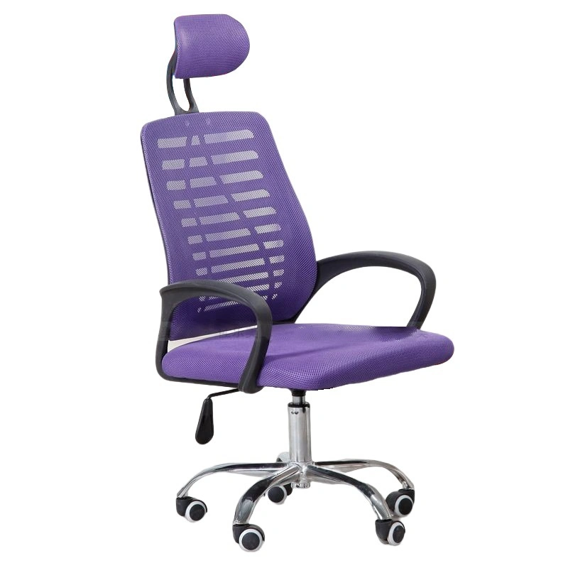 Silla para ordenador Oficina en el hogar cómodo elevador sedentario Rotary Back ergonómico Silla en dormitorio universitario