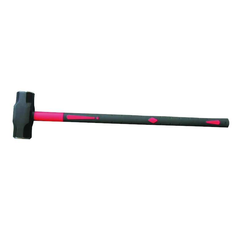 Double-Face Sledge Hammer with Fiberglass Handle