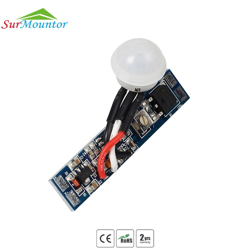 PIR001t Small PCB Motion Sensor Light Switch Remote Control Light Switch