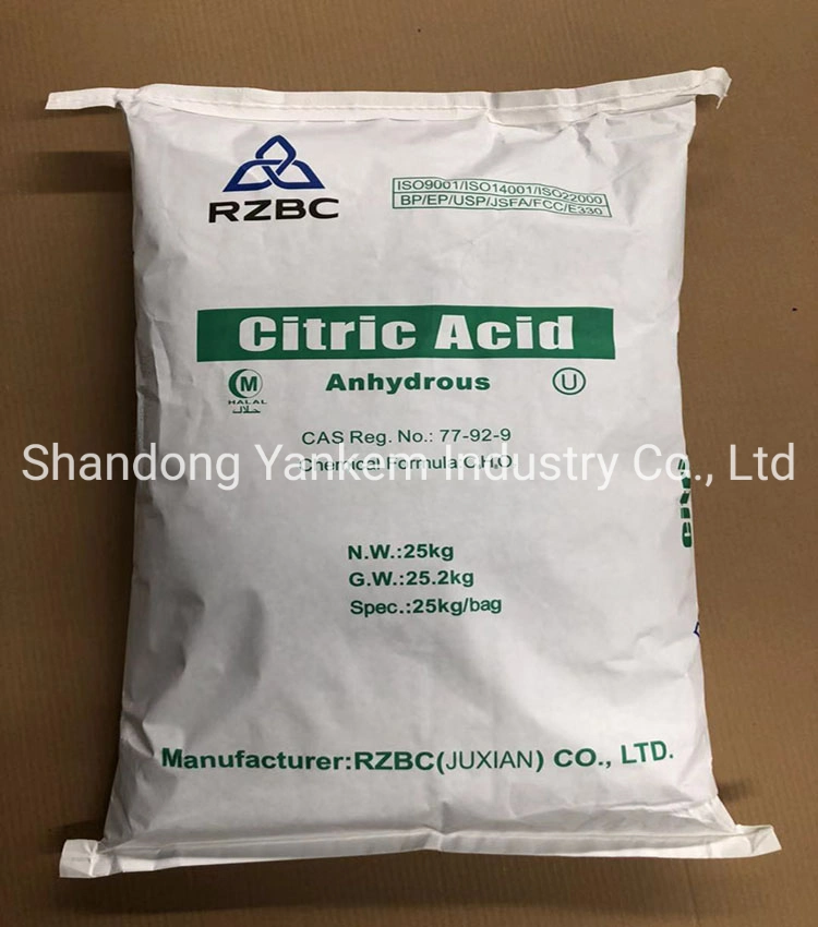 Factory Price Citric Acid (Anhydrous/Monohydrate) Ca