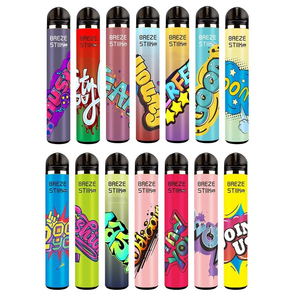 Elf Vape stylo jetable de 2 % 2200 inhalations Bar Breze Mega E cigarette jetable Elf barre gros Geek