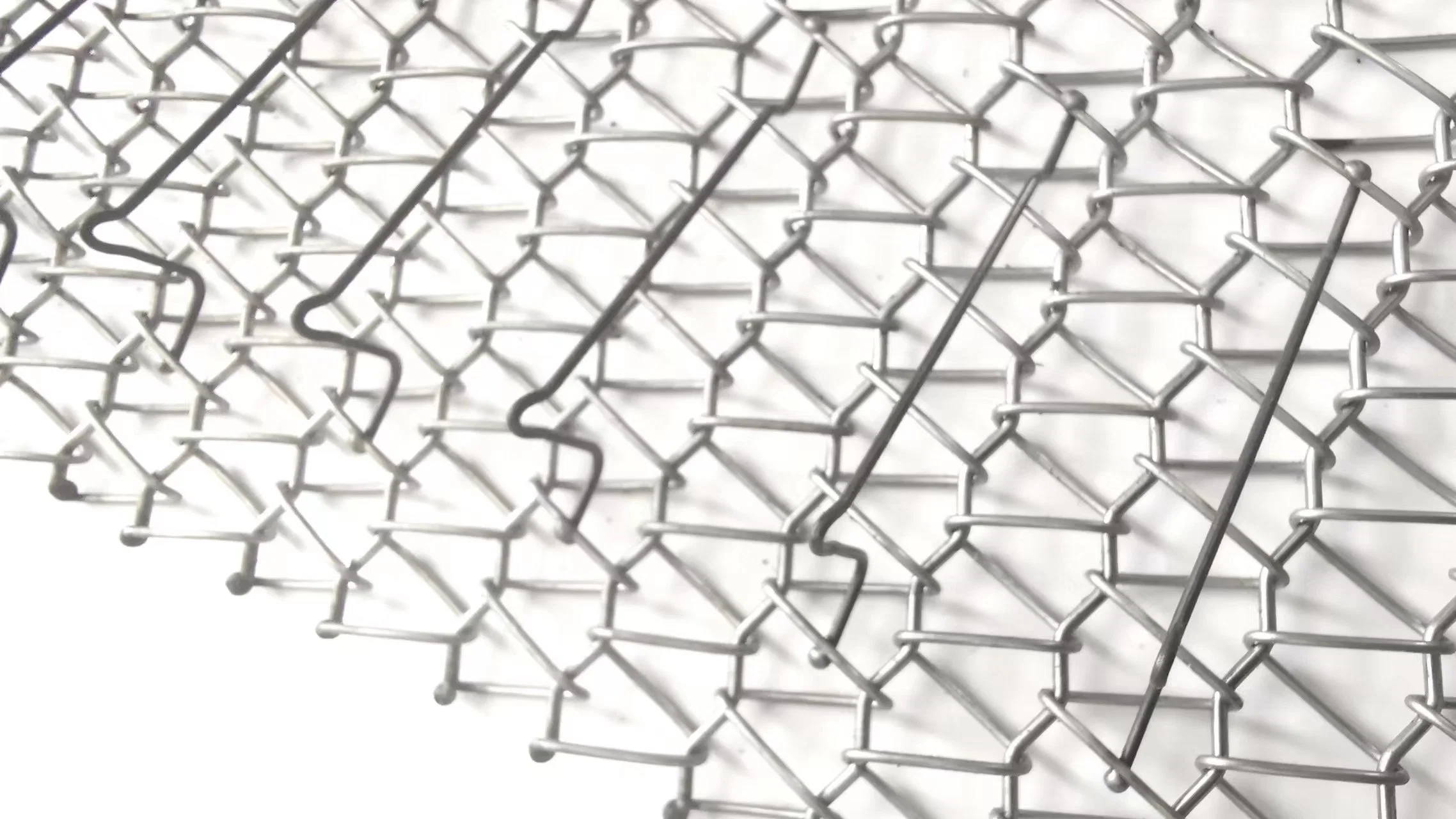 Solar Cell High Temperature Stainless Steel Mesh Chain