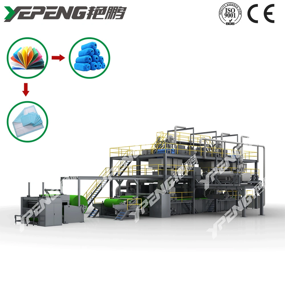 Yp-PP-Ssms/Ssmms Nonwoven Fabric Production Equipment for Surgical Mask