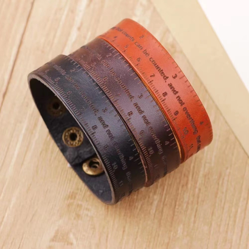 Faux Leather Mens Braided Wrap Viking Bangle Handmade Woven Wristband Bracelet