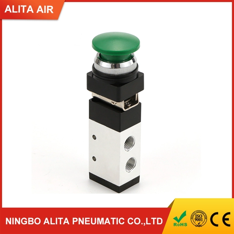 Pneumatic Mechanical Selective Knob Stop Valve