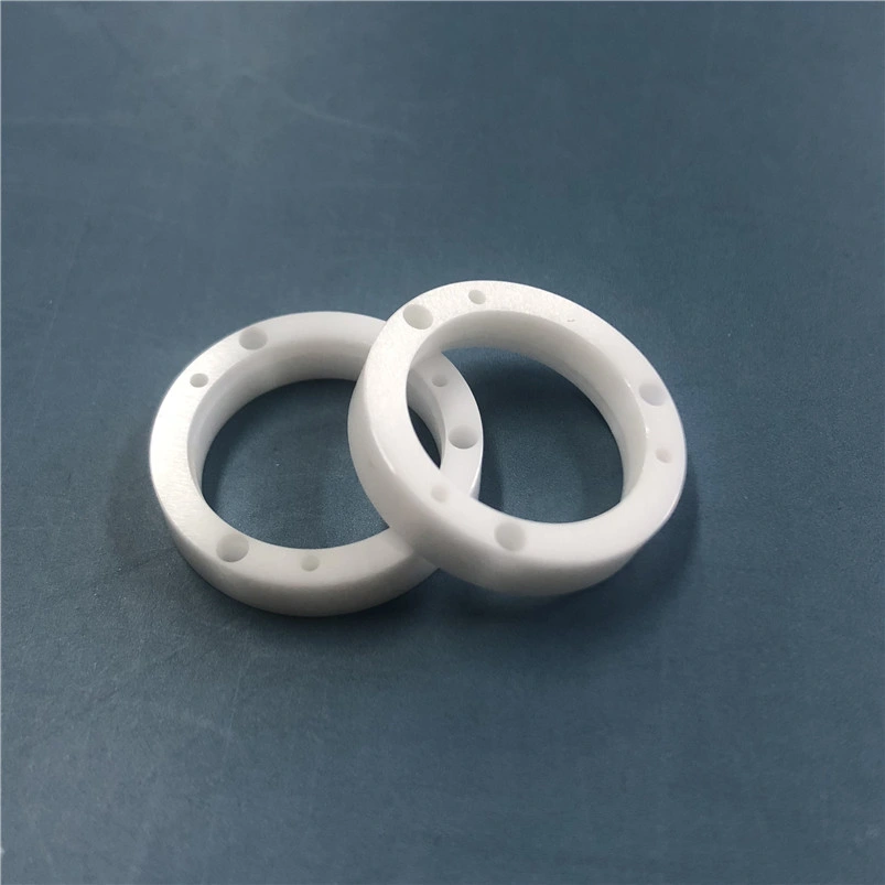 High Hardness Finish Processing Zirconia Ceramic Ring Wear-Resistant Insulation Ceramic Parts Sealing Gasket Support to Map Customization