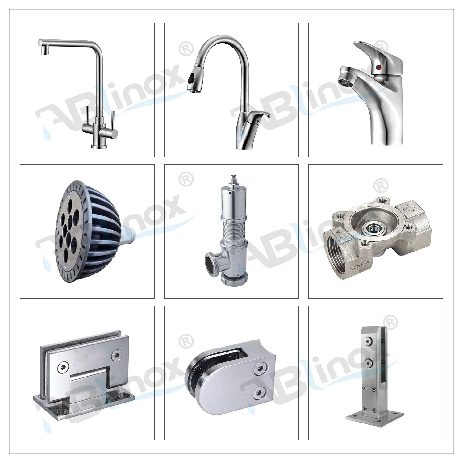 Customized Stainless Steel Precision Casting Cabinet Door Handle