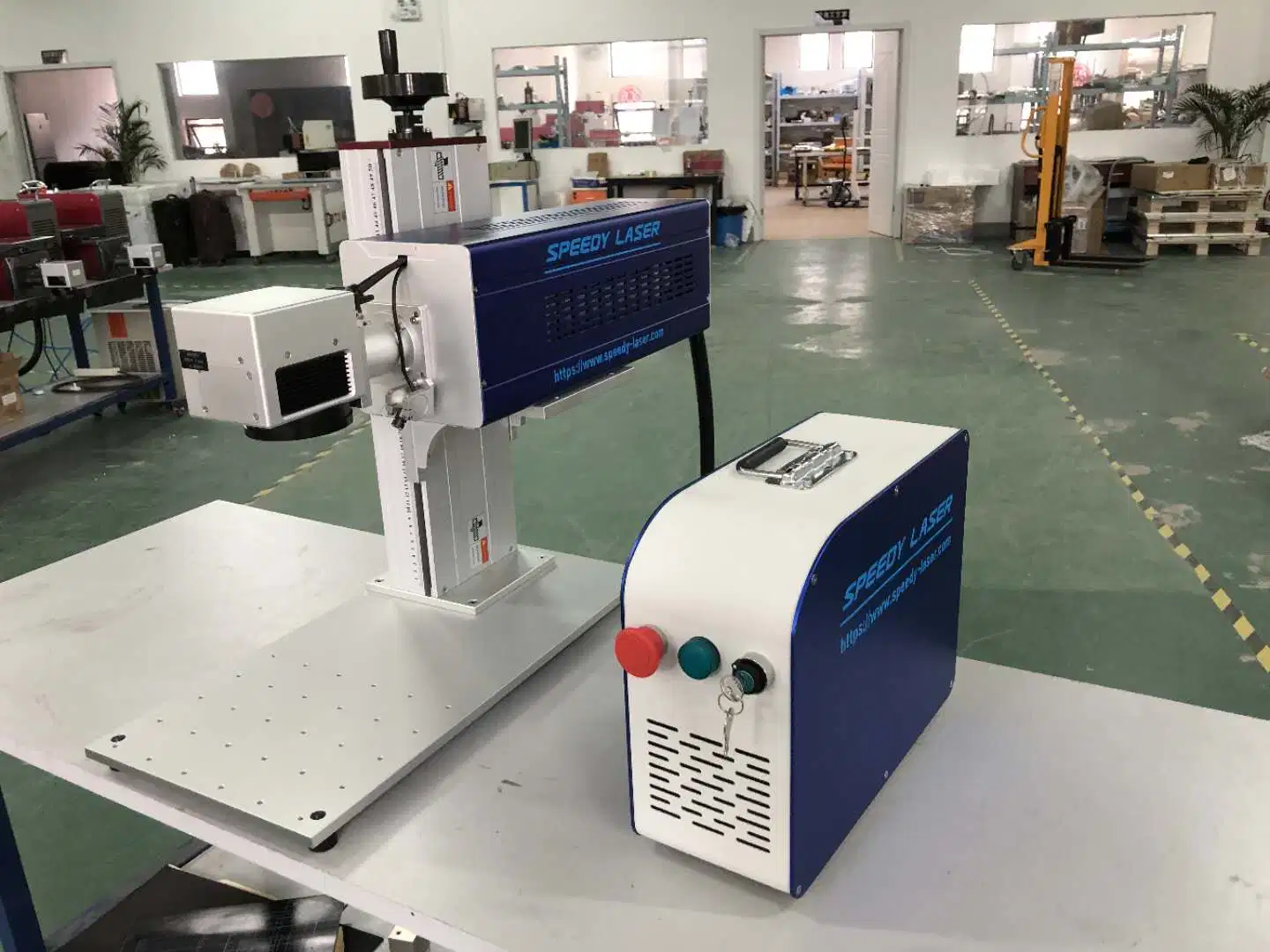 30W Portable CO2 Laser Marking Machine for Plastic/Wood/Acrylic/Leather Marking