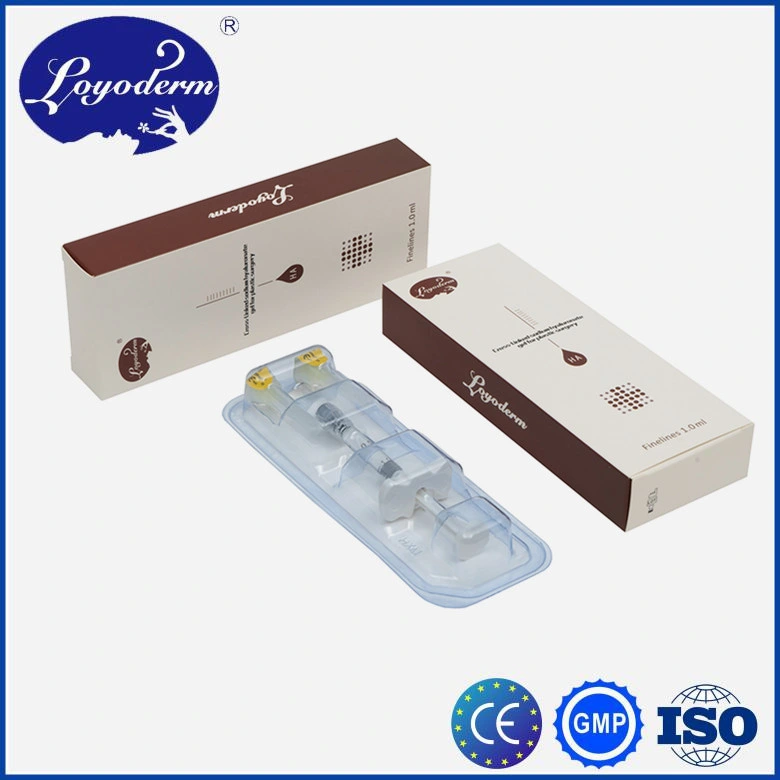 Loyoderm Factory CE Approval Ha Injectable 2ml Dermal Filler