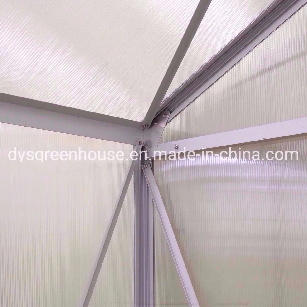 New Products Aluminium Frame Polycarbonate Grow Tent Greenhouse Rdga0604-4mm