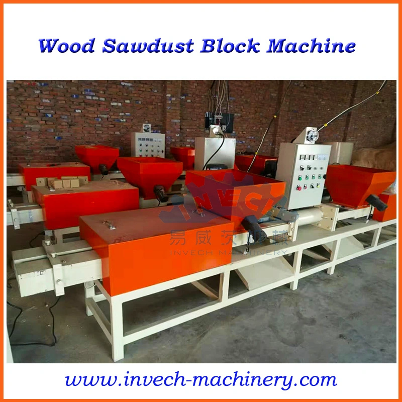 Automatic Wood Chips Block Extruding Machine