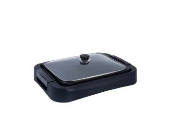 Electric Multi Function Temperature Adjustment Grill Pan Cooker