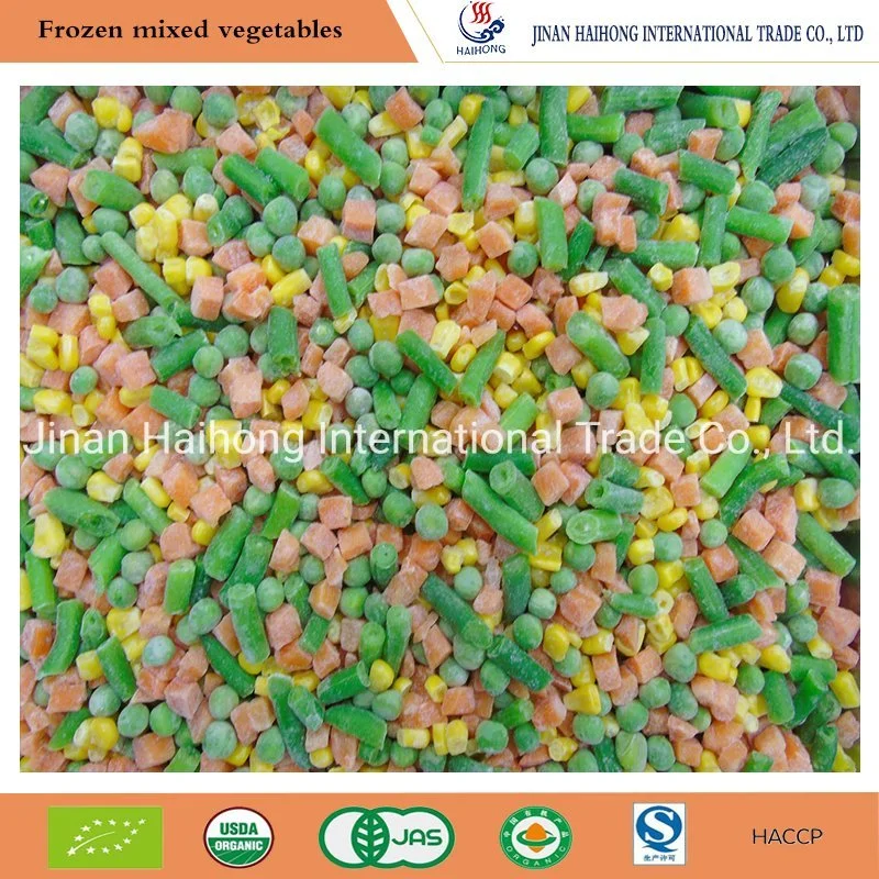 Healthy Frozen Vegetable Supplier Low Calories Mixed Vegetable