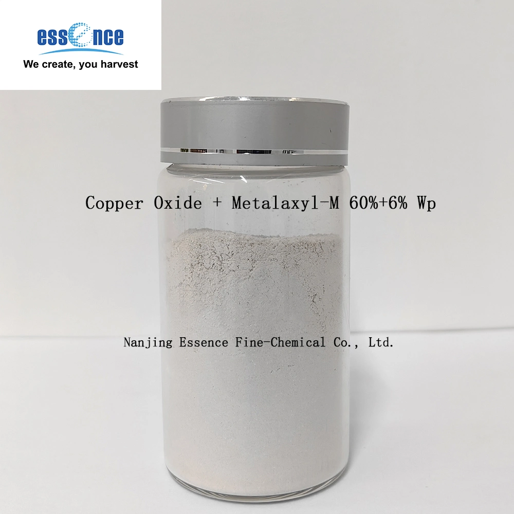 Precio de suministro de fábrica fungicida Cobre Oxide + metalaxil-M 60%+6% WP