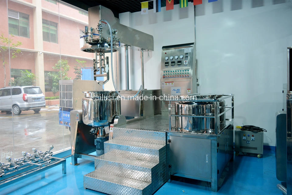 Ave-200L Shoe Polish Making Machine Vacuum Emulsifying Mixer