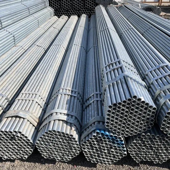 Galvanized Steel Pipes Used Street Lighting Poles