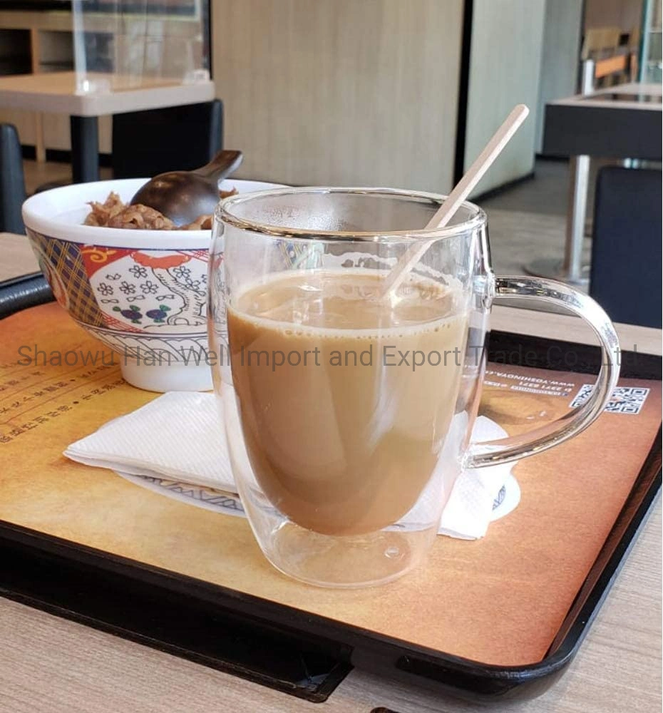 Biodegradable Disposable Wooden Beverage Mixer Stirrers with Round Ends