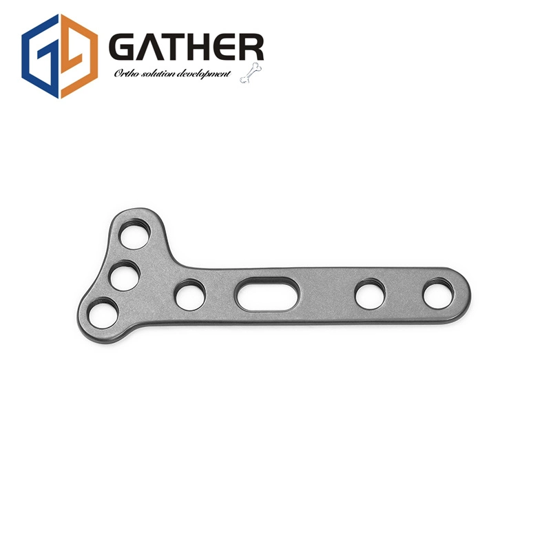 Titanium Oblique Angled T Type Orthopedic Locking Plate