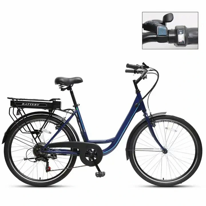 Customized 250W por grosso Electric Aluguer de 26 polegadas E Mountain Bike com marcação CE