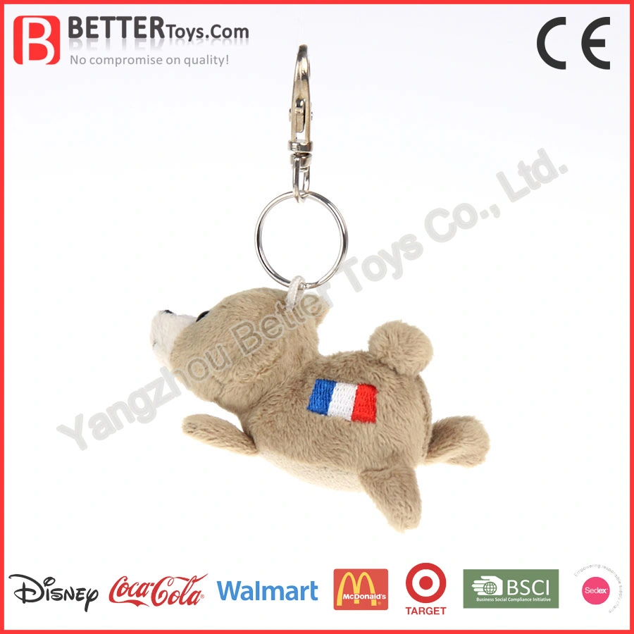 New Design Promotional Gift Plush Bear Key Chain