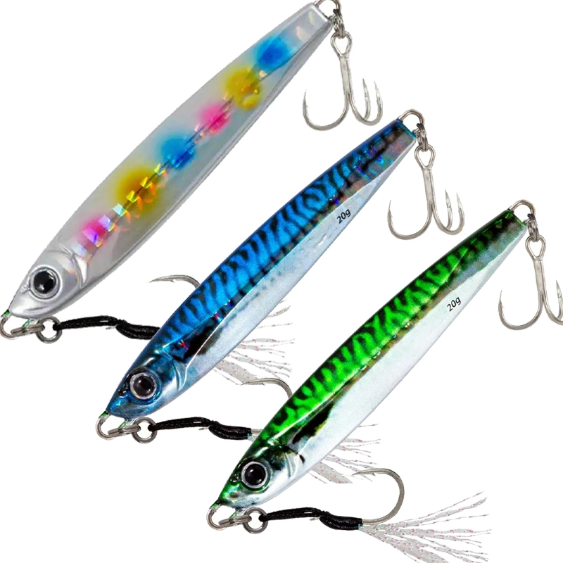 High quality/High cost performance  Metal 60mm 20g Simulated Artificial Sinking Hard Lures