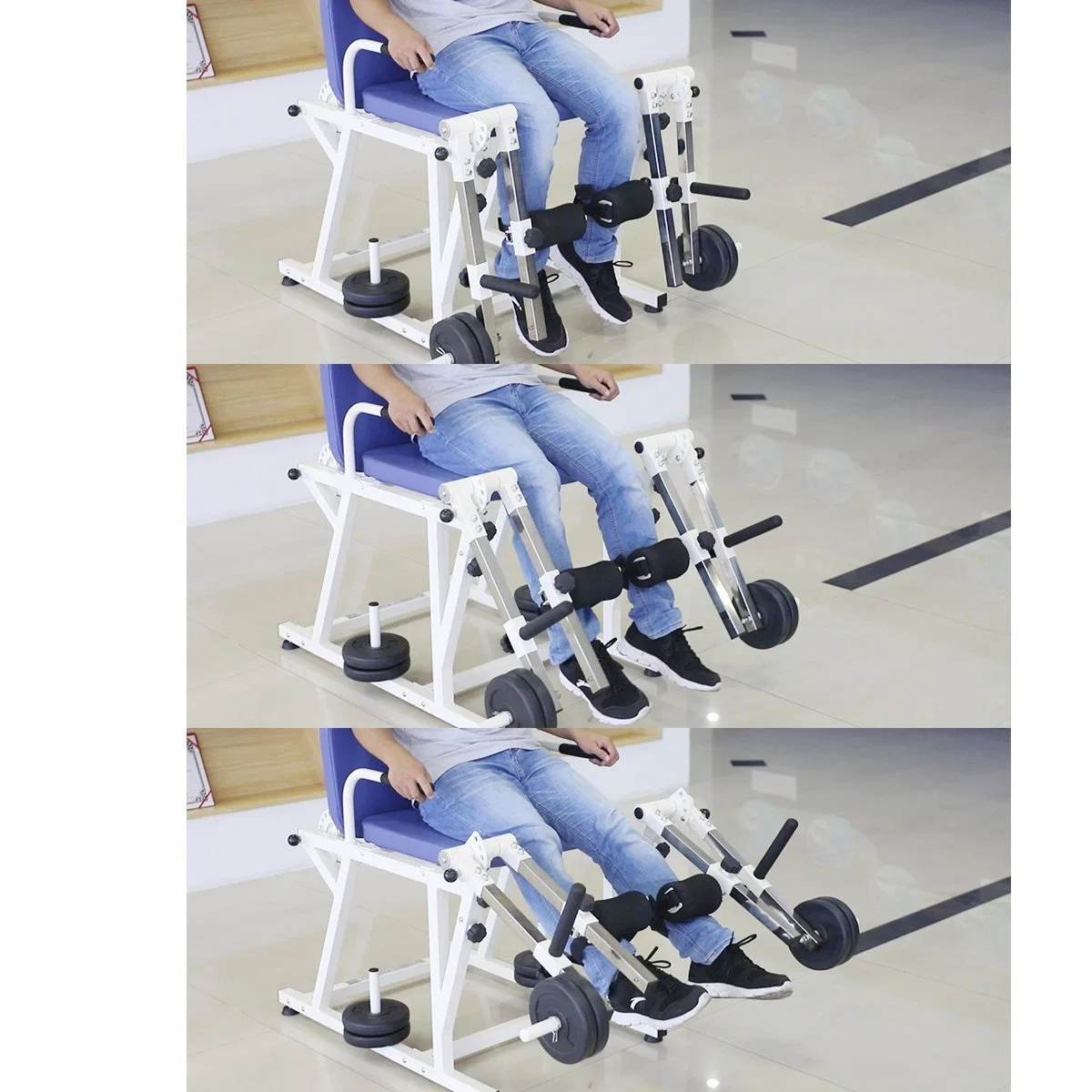 Knee Joint Traction Hospital Training Equipment Physical Therapy Chair for Leg Rehabilitation