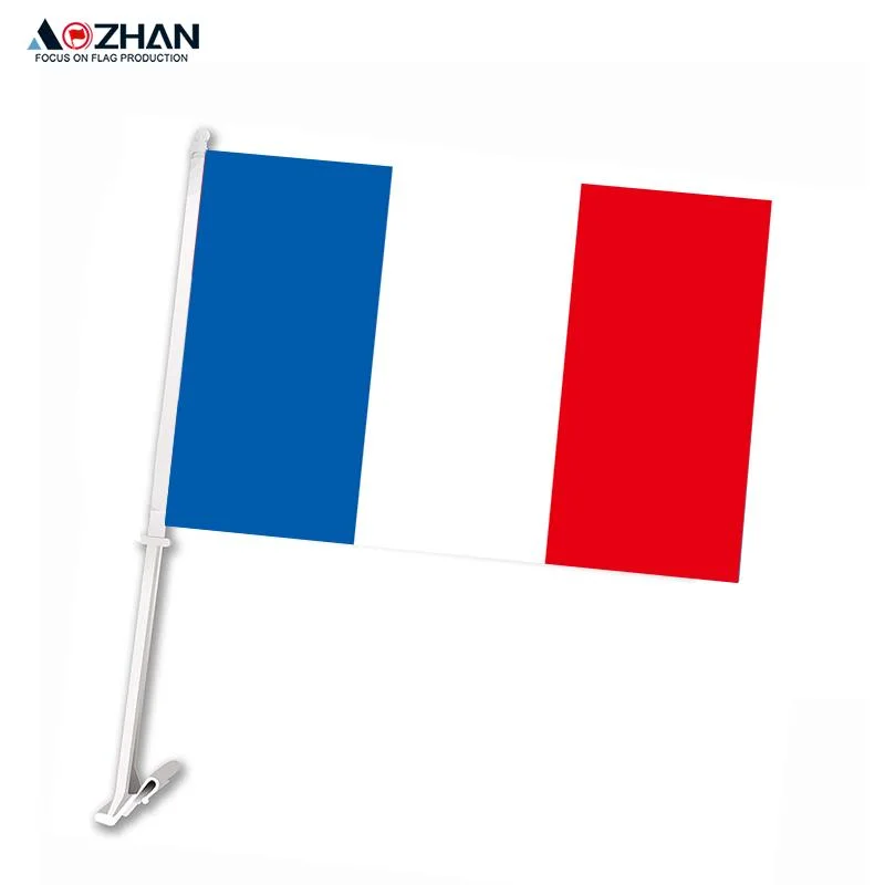 3X5 Fuß Frankreich Flagge doppelt genäht Französisch Nationalflaggen Polyester Mit Messingtüllen