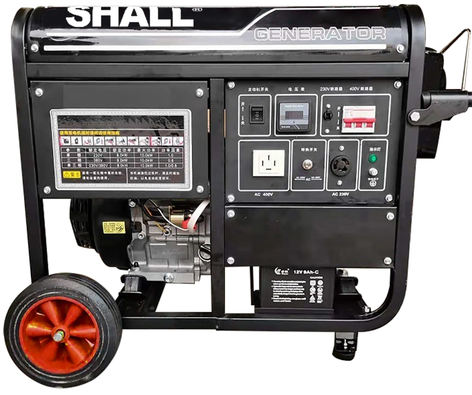 Dual Fuel Gasoline LPG Portable Generator Wholesale 9000W Super Silent Gasoline 17kw Petrol Generator Dual Fuel Carburetor