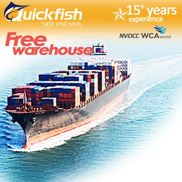 20FT 40FT Container Sea Freight Forwarder From China to USA Spain FCL Sea Shipping