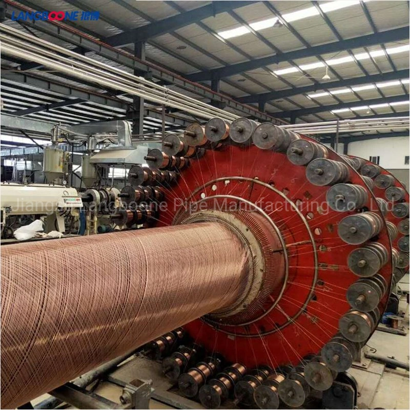 SDR21 Steel Wire Reinforced HDPE Pipe Steel Composite Pipe for Water Supply