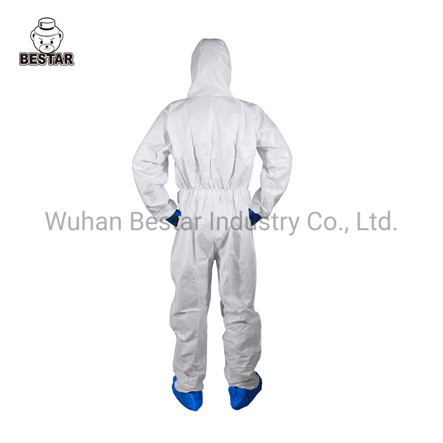 CE Certified High quality/High cost performance  Good Price Cat III Type 5b/6b Laminated Sf Safety Coverall Protective Suit