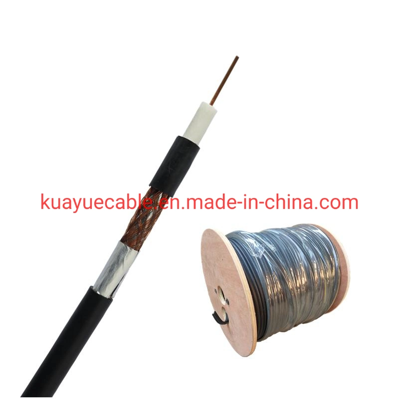 75 Ohm RG6 Coaxial Cable+Power Cable Video Coaxial Cable Customization