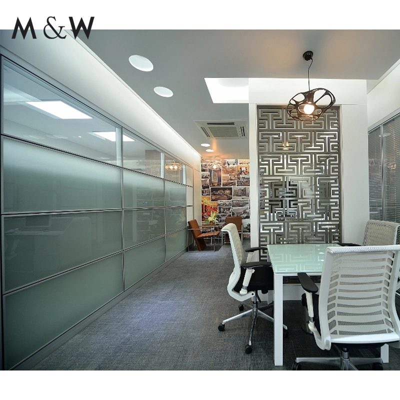 Factory Wholesale/Supplier Office Furniture Modern Aluminium Partition Glass Partition Wall