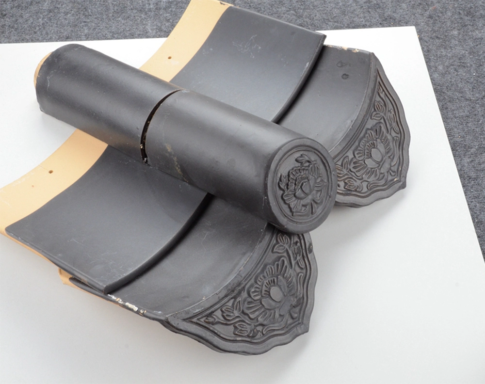 Temple Decoration China Traditional Style Fire-Resistant Glazed Roof Tile