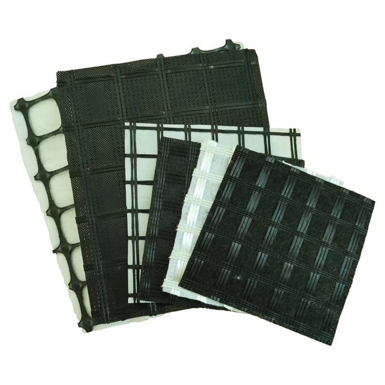 Fiberglass Geogrid Composite Nwg for Asphalt Road Prevention Cracks and Mositure Barriers