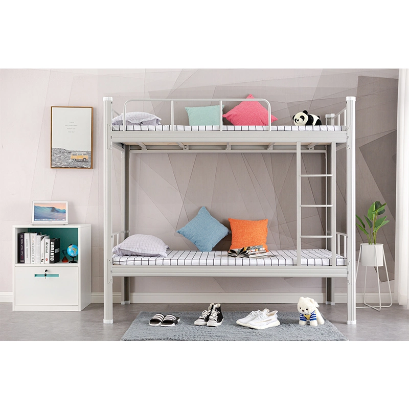 Litera doble sobre loft doble para niños Muebles Metal